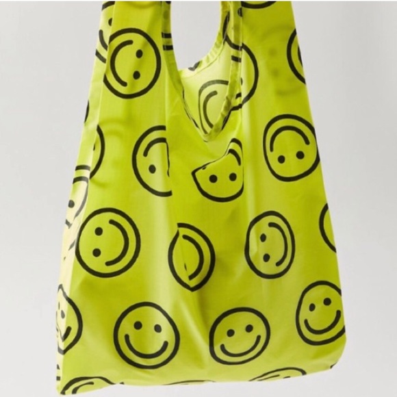 Baggu Bags- Smiley Faces Set of 2 - Picture 3 of 5